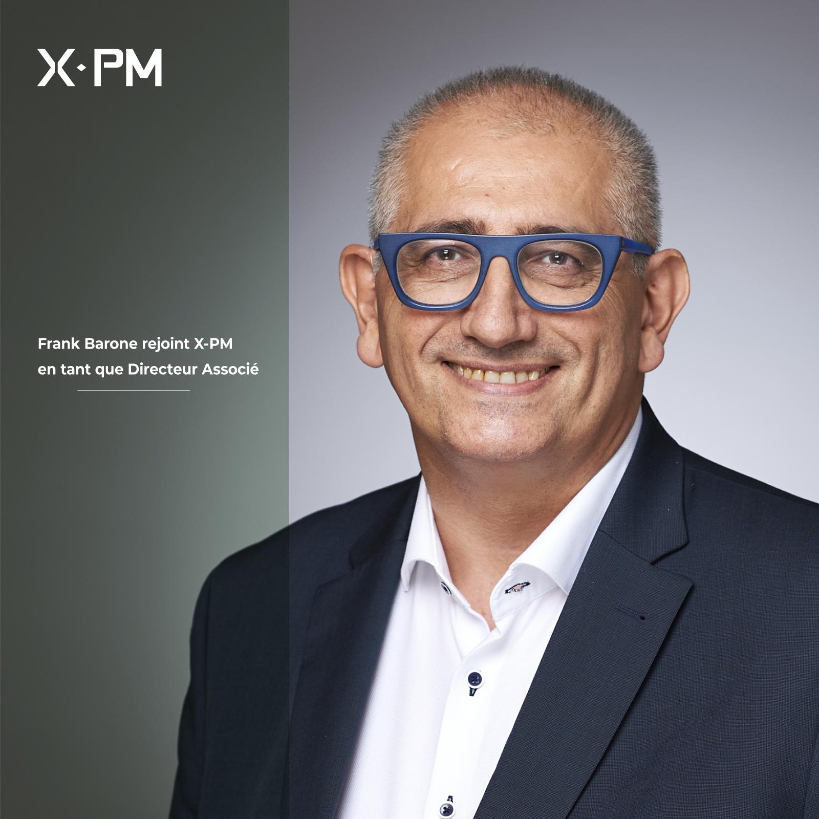 Nomination de Frank Barone Directeur Associé X-PM